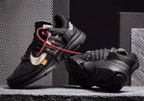 nike air presto off white black|off white prestos reps.